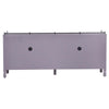 Knotted Rope Four Paneled Sideboard