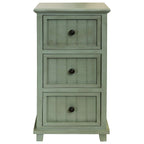 Lewiston 3 Drawer Side Table