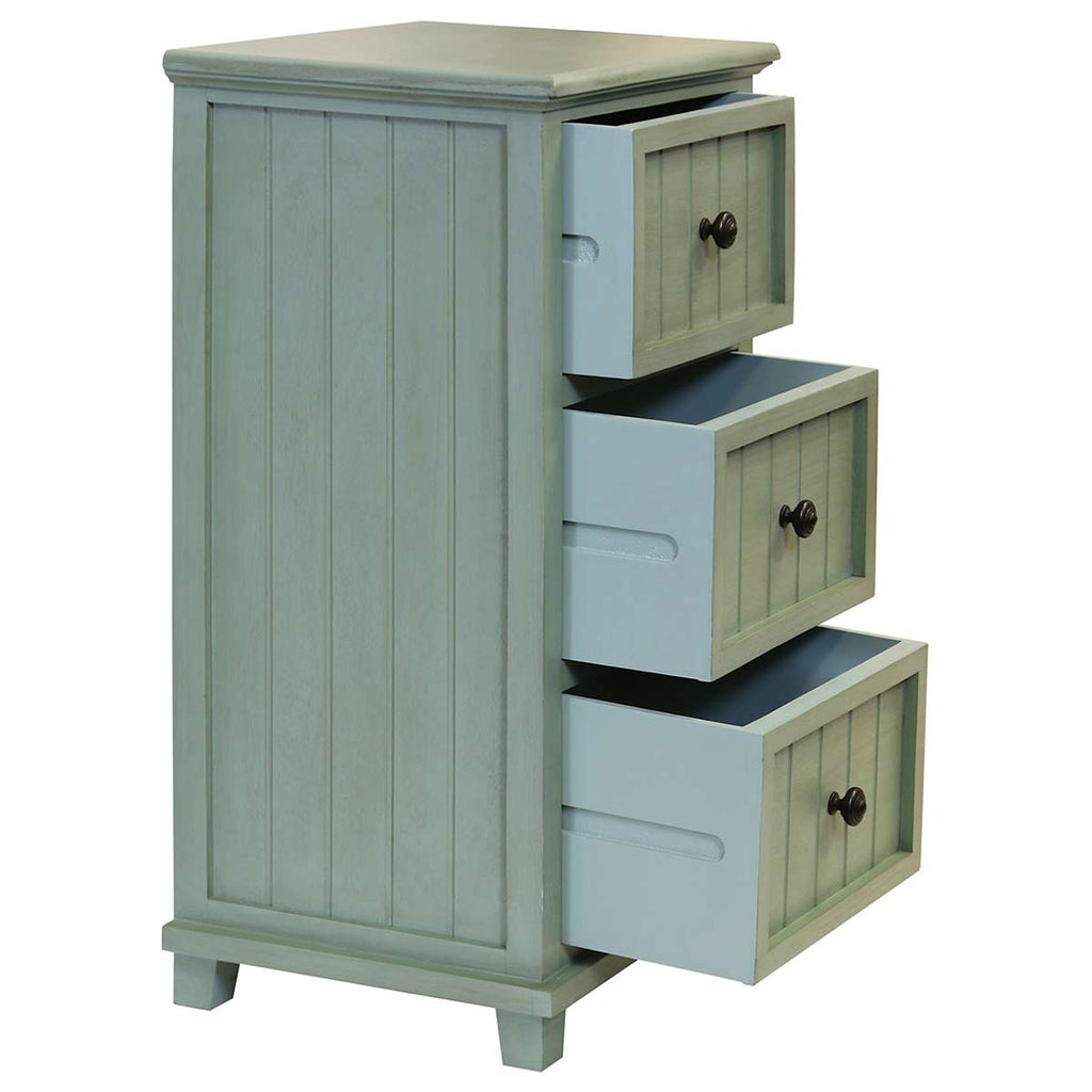 Lewiston 3 Drawer Side Table