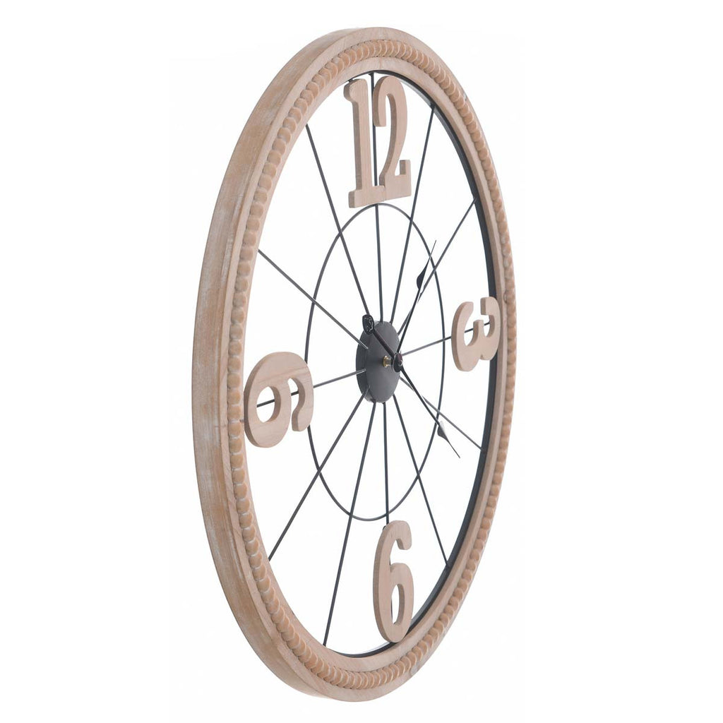 Rustic Charm Wall Clock