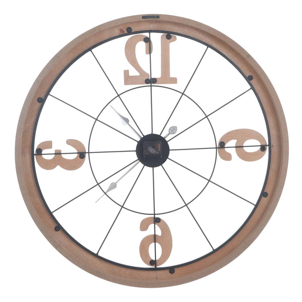 Rustic Charm Wall Clock