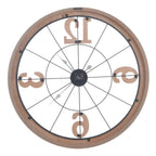 Rustic Charm Wall Clock