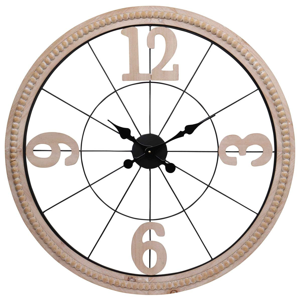 Rustic Charm Wall Clock