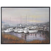 Overcast Harbors Wall Art