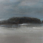 Hazy Coastal Canvas Wall Art