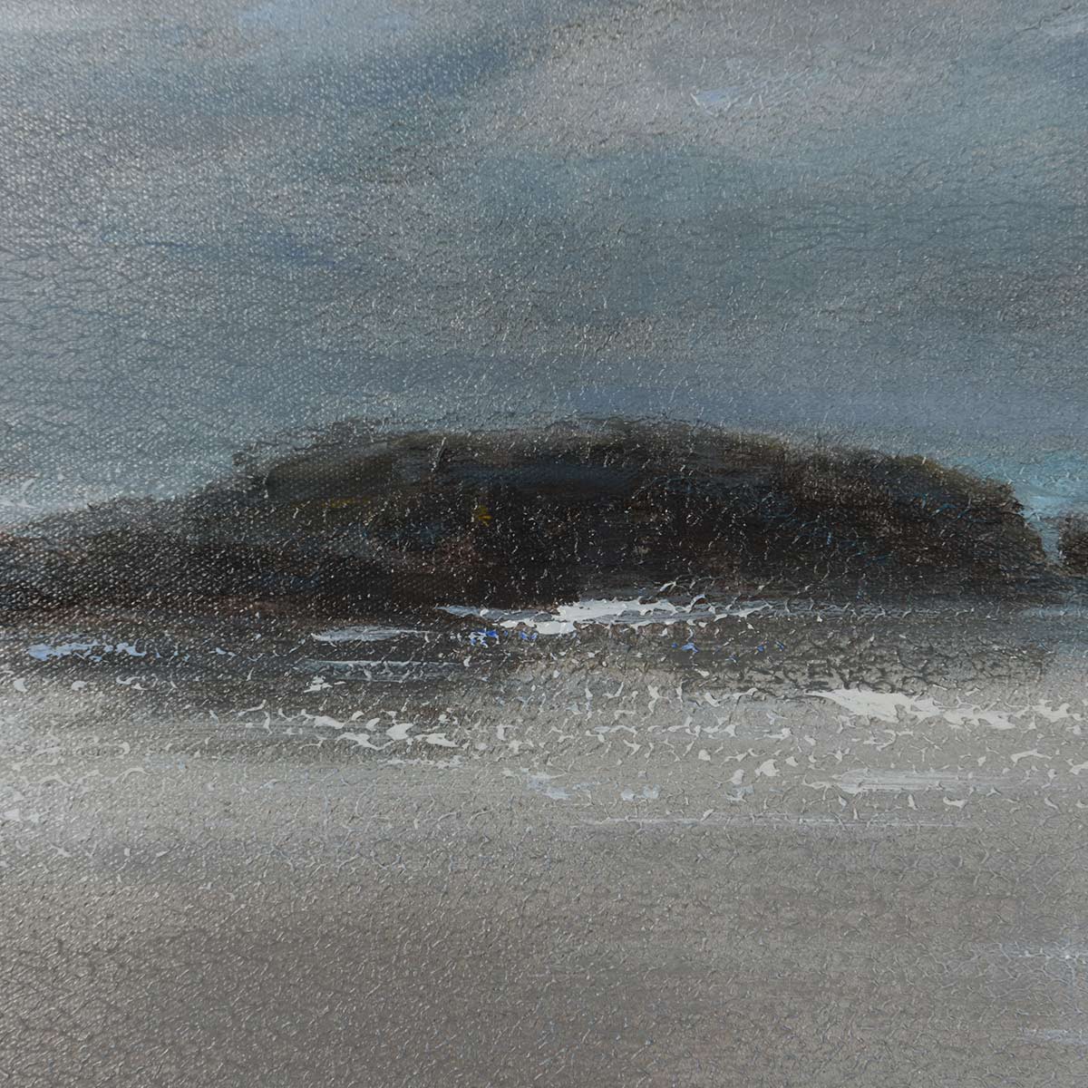 Hazy Coastal Canvas Wall Art