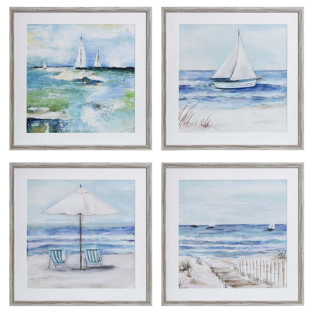 Coastal Dreams Wall Art - Set of 4