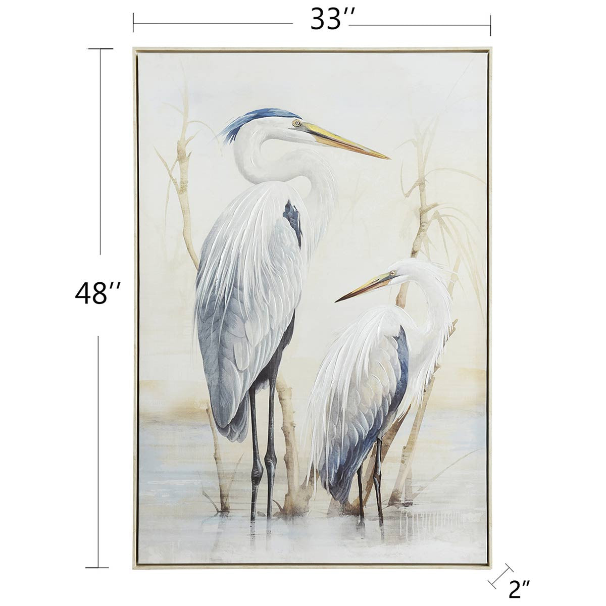 Wetland Morning I Canvas Art