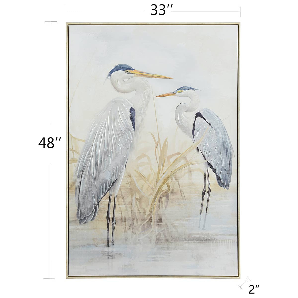 Wetland Morning II Canvas Art