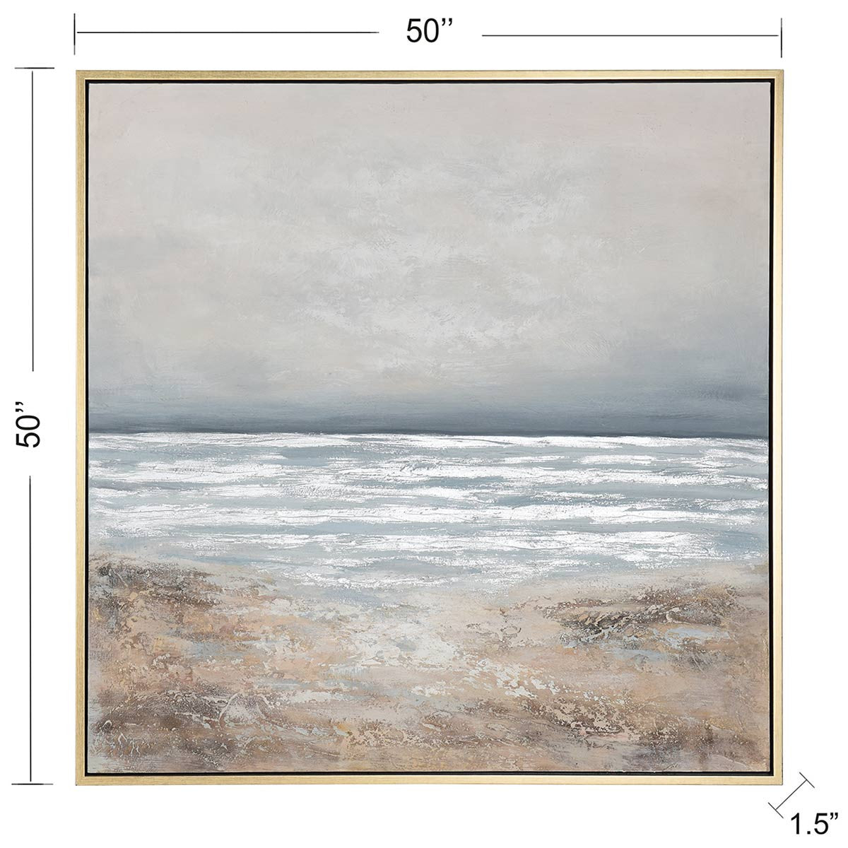 Seaside Horizon Canvas Art