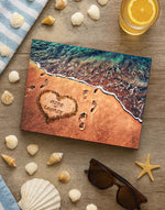 Seashore Love Personalized Stretched Canvas - Large