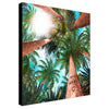Palm Canopy Personalized Stretched Canvas Art - XXL