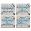 Seaside Puzzle Personalized Framed Paper Print