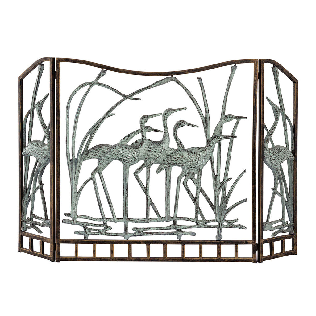 Crane Flock Fireplace Screen - OUT OF STOCK