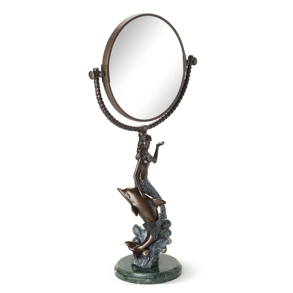 Mystic Mermaid & Dolphin Mirror