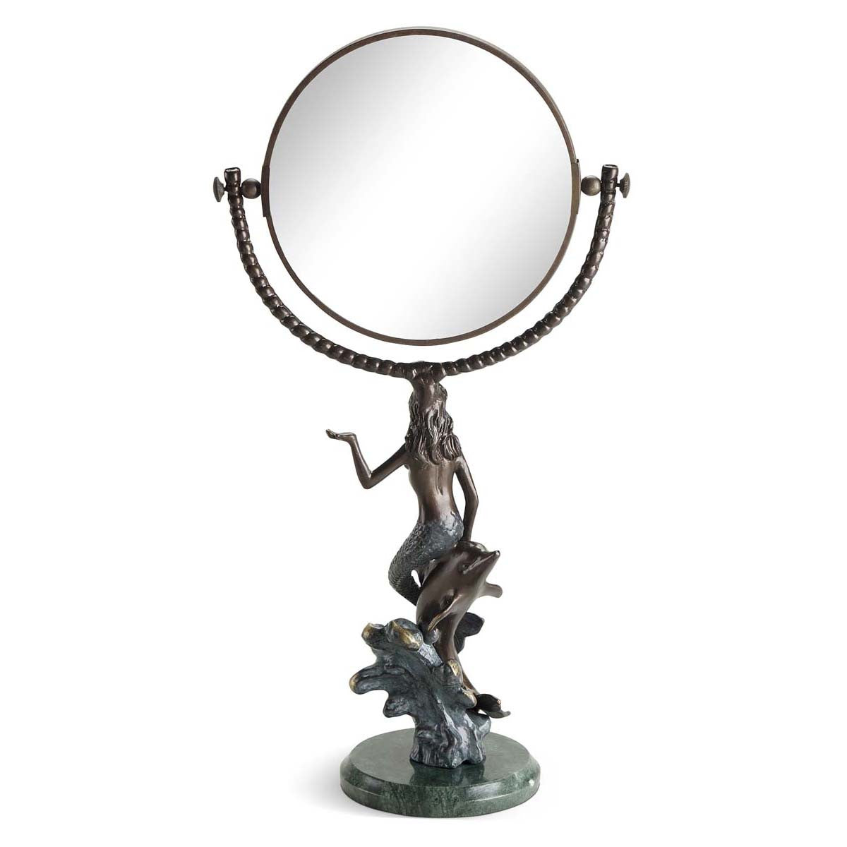Mystic Mermaid & Dolphin Mirror