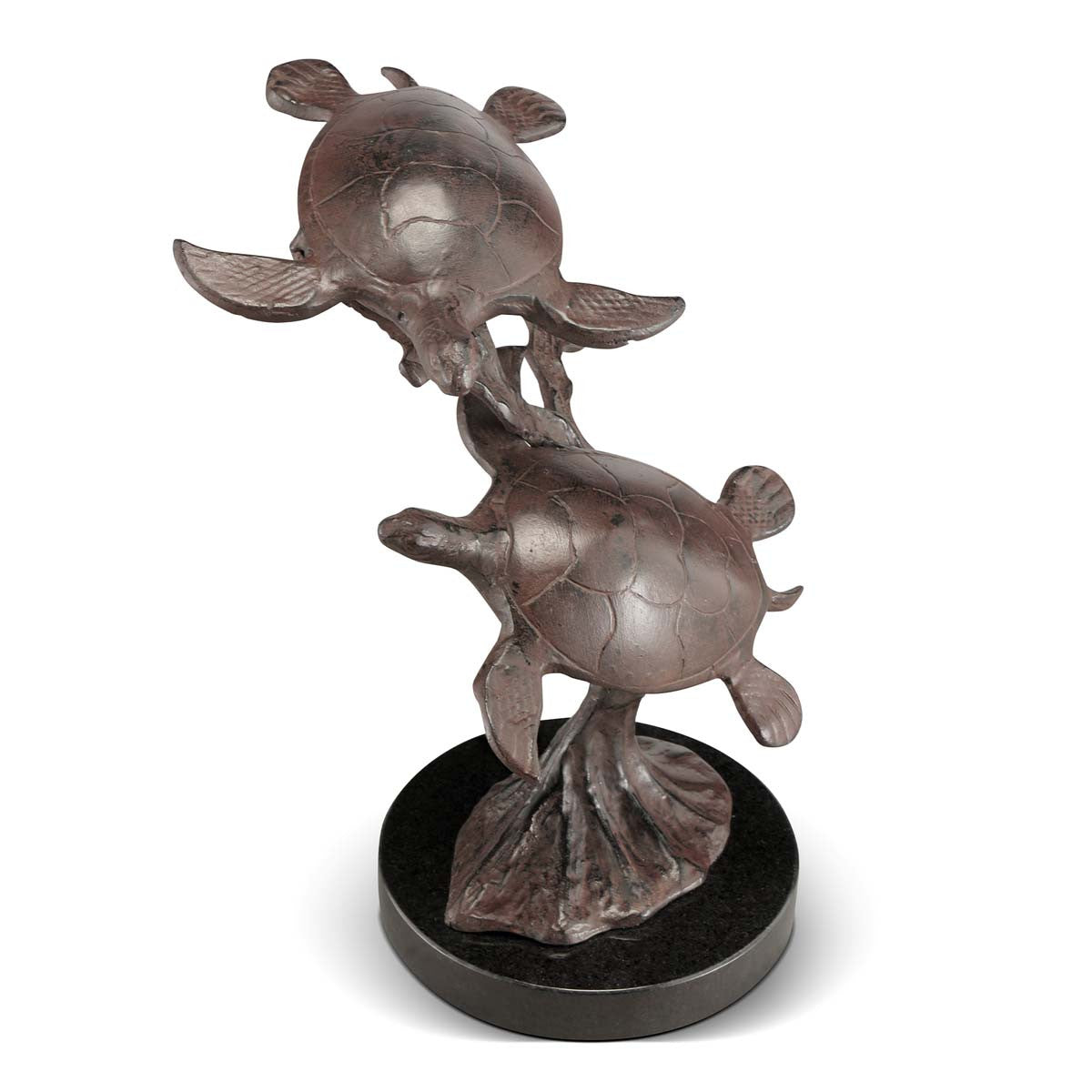 Dancing Fish Statue Aquatic Dance Sculpture | Bella Coastal Decor