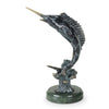 Deep Sea Sailfish Sculpture