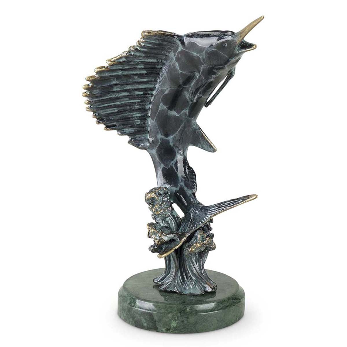 Deep Sea Sailfish Sculpture