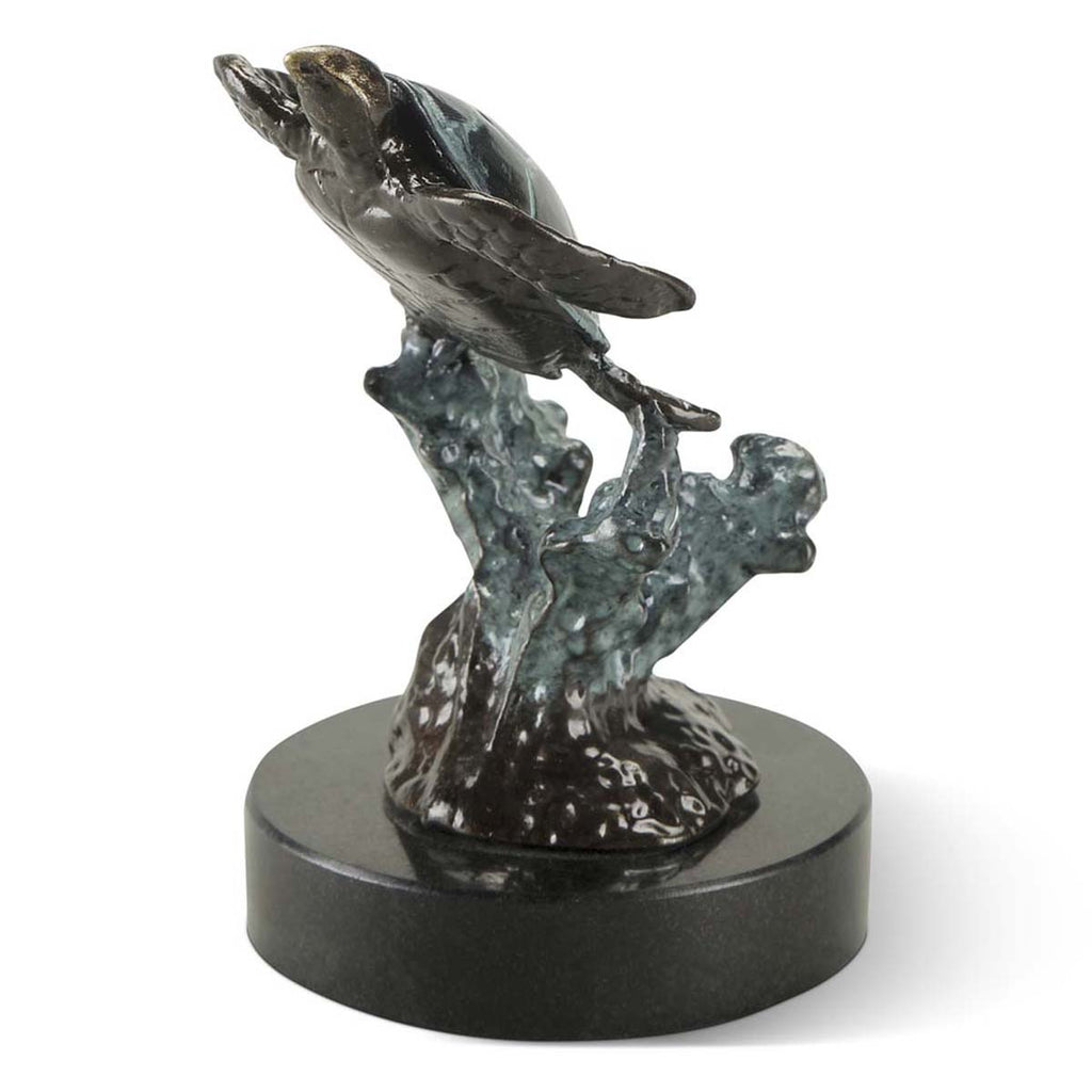 Swimming Sea Turtle Sculpture