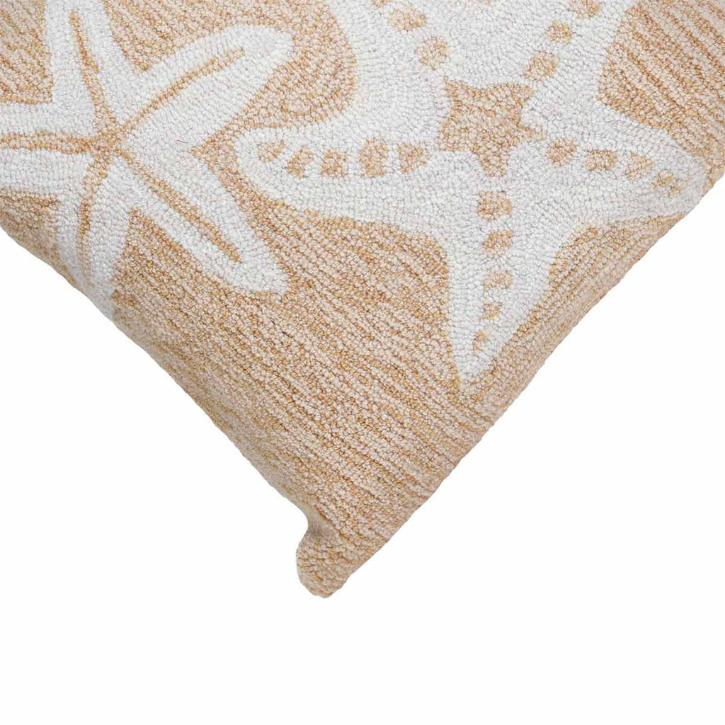 Starfish Sea Neutral Indoor/Outdoor Pillow - OVERSTOCK
