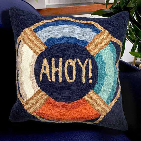 Ahoy Accent Pillow