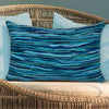 Ocean Stripes Oblong Accent Pillow - Navy