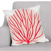 Fan Coral Square Accent Pillow - Magenta - OUT OF STOCK UNTIL 08/13/2026