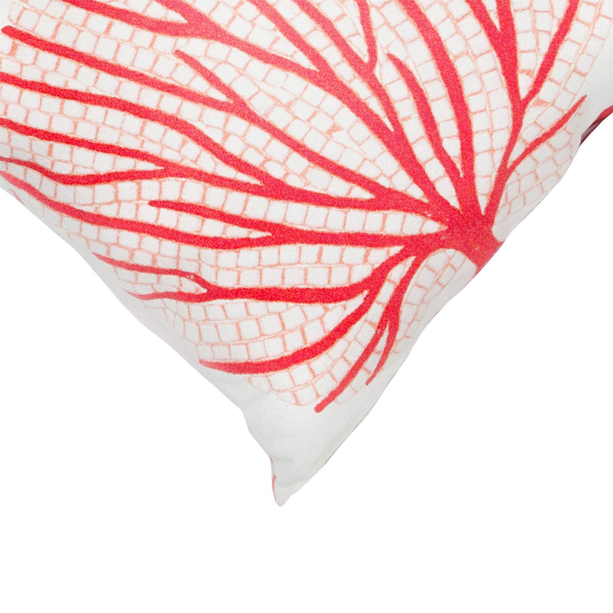 Fan Coral Square Accent Pillow - Magenta - OUT OF STOCK UNTIL 08/13/2026