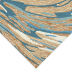 Ocean Swirl Rug - 2 x 8