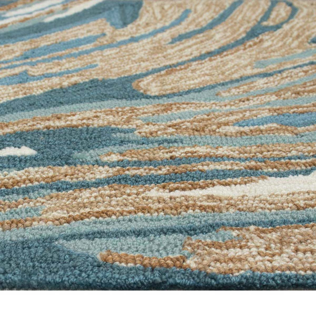 Ocean Swirl Rug - 2 x 8