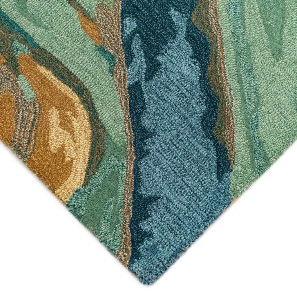 Seaswirl Mosaic Rug - 5 x 8