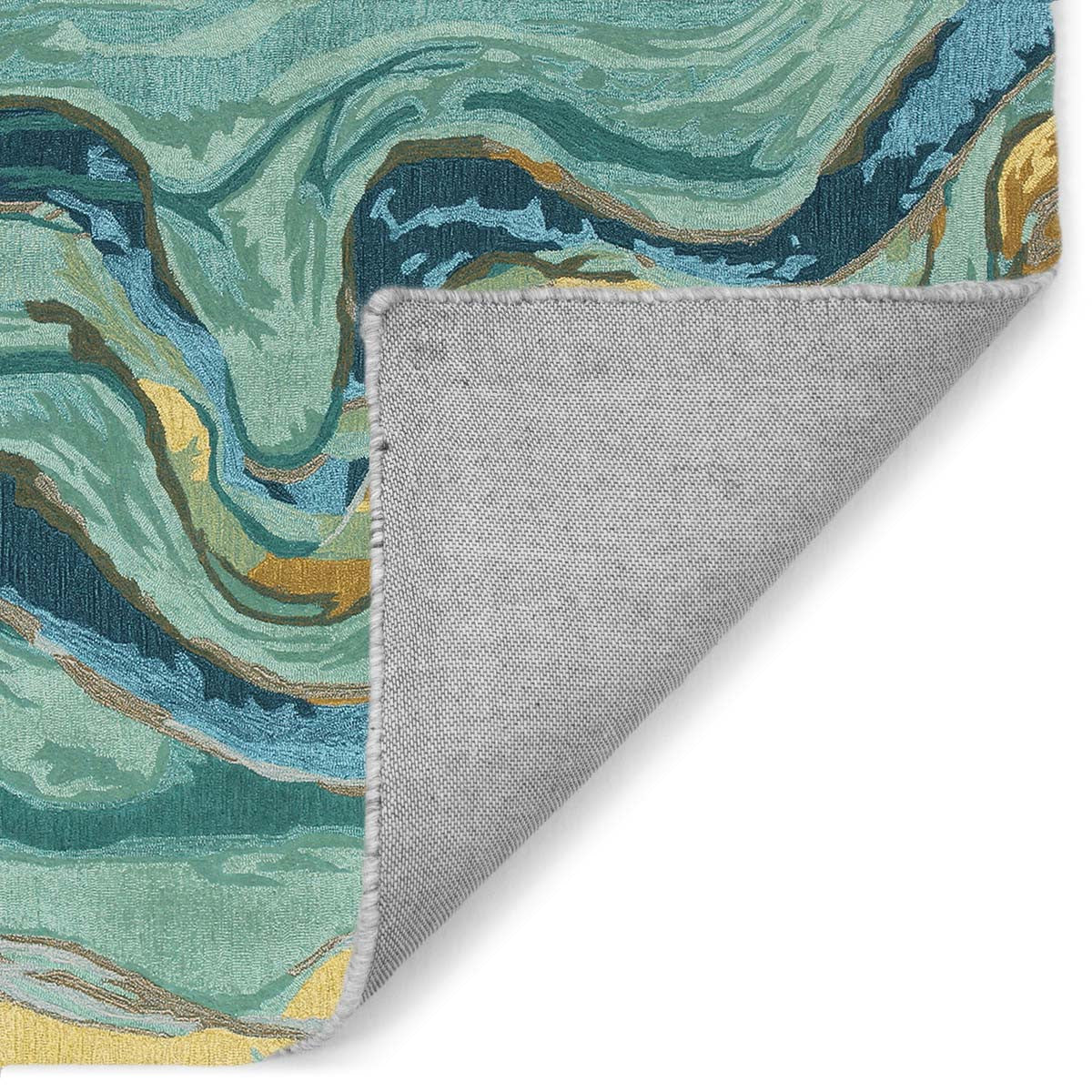 Seaswirl Mosaic Rug - 8 x 10