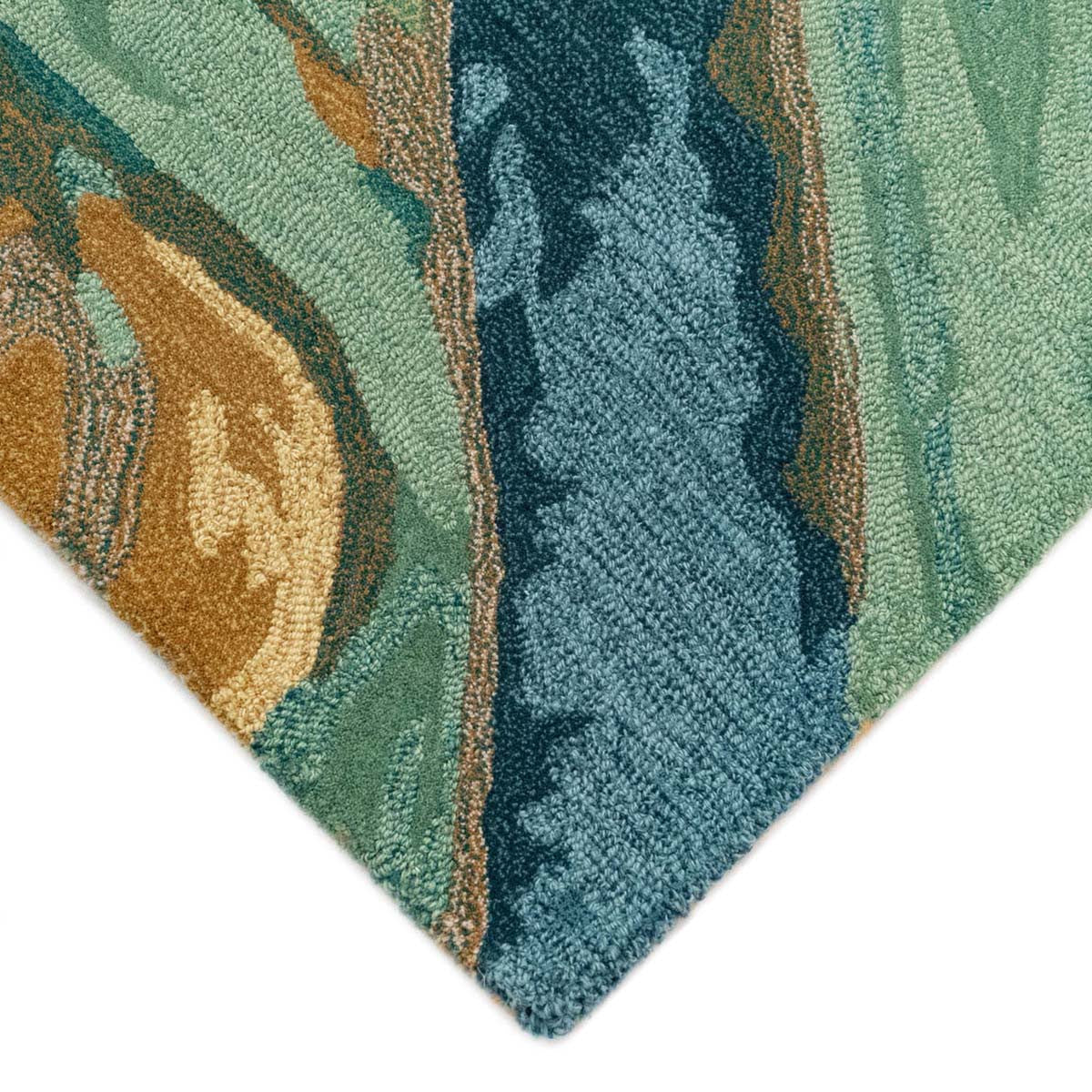 Seaswirl Mosaic Rug - 8 x 12