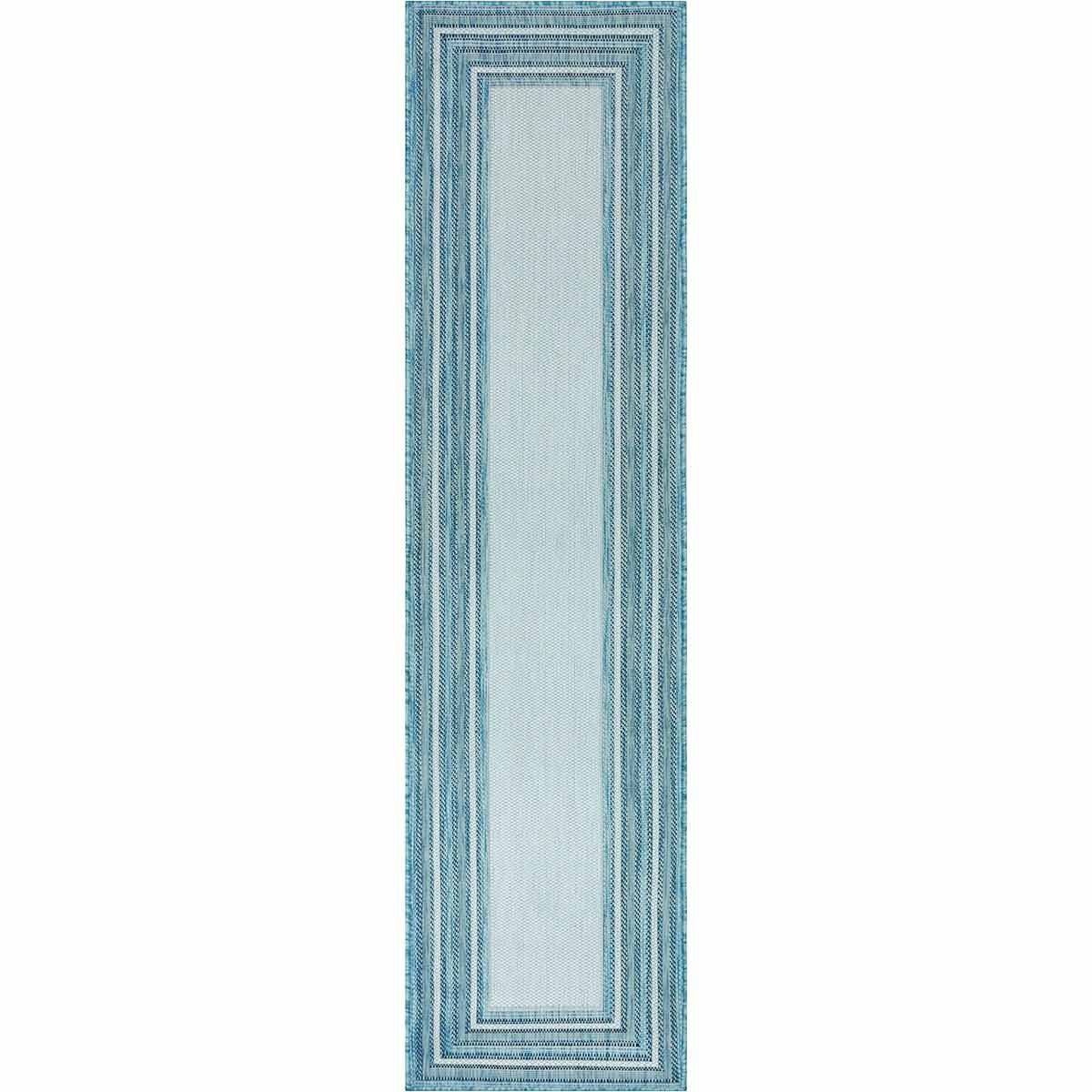Bordering Seas Indoor/Outdoor Rug - 2 x 8