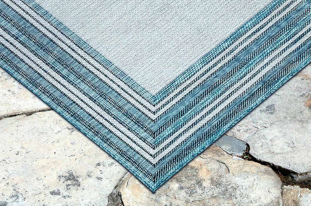 Bordering Seas Indoor/Outdoor Rug - 8 Ft. Square - OUT OF STOCK UNTIL 10/28/2026