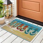 Flip Flop Beach Rug - 2 x 3
