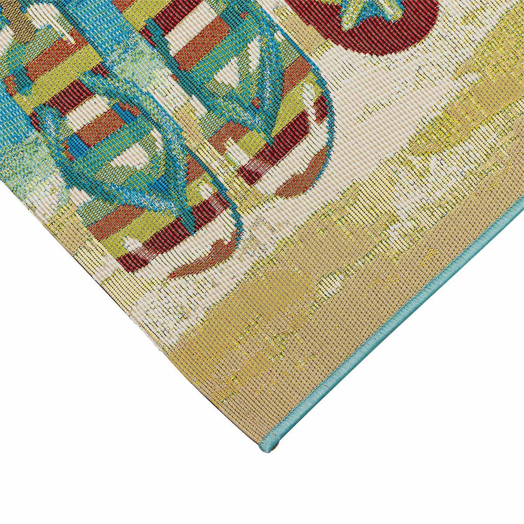 Flip Flop Beach Rug - 2 x 3 - OUT OF STOCK UNTIL 10/20/2026