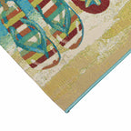 Flip Flop Beach Rug - 2 x 3 - OUT OF STOCK UNTIL 10/20/2026