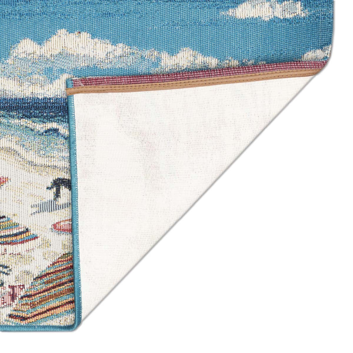 Paws In The Ocean Sand Mat - 2 x 3