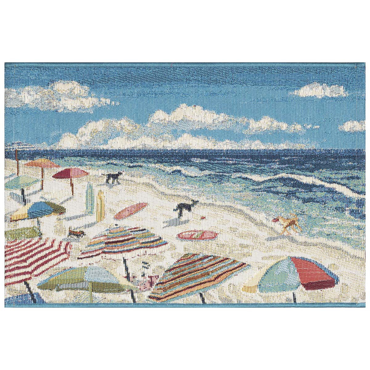 Paws in the Ocean Sand Mat Collection