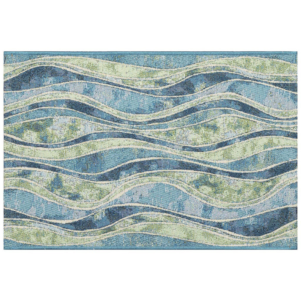 Blue Lagoon Serenity Mat - 2 x 3