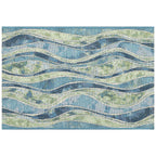 Blue Lagoon Serenity Mat - 2 x 3