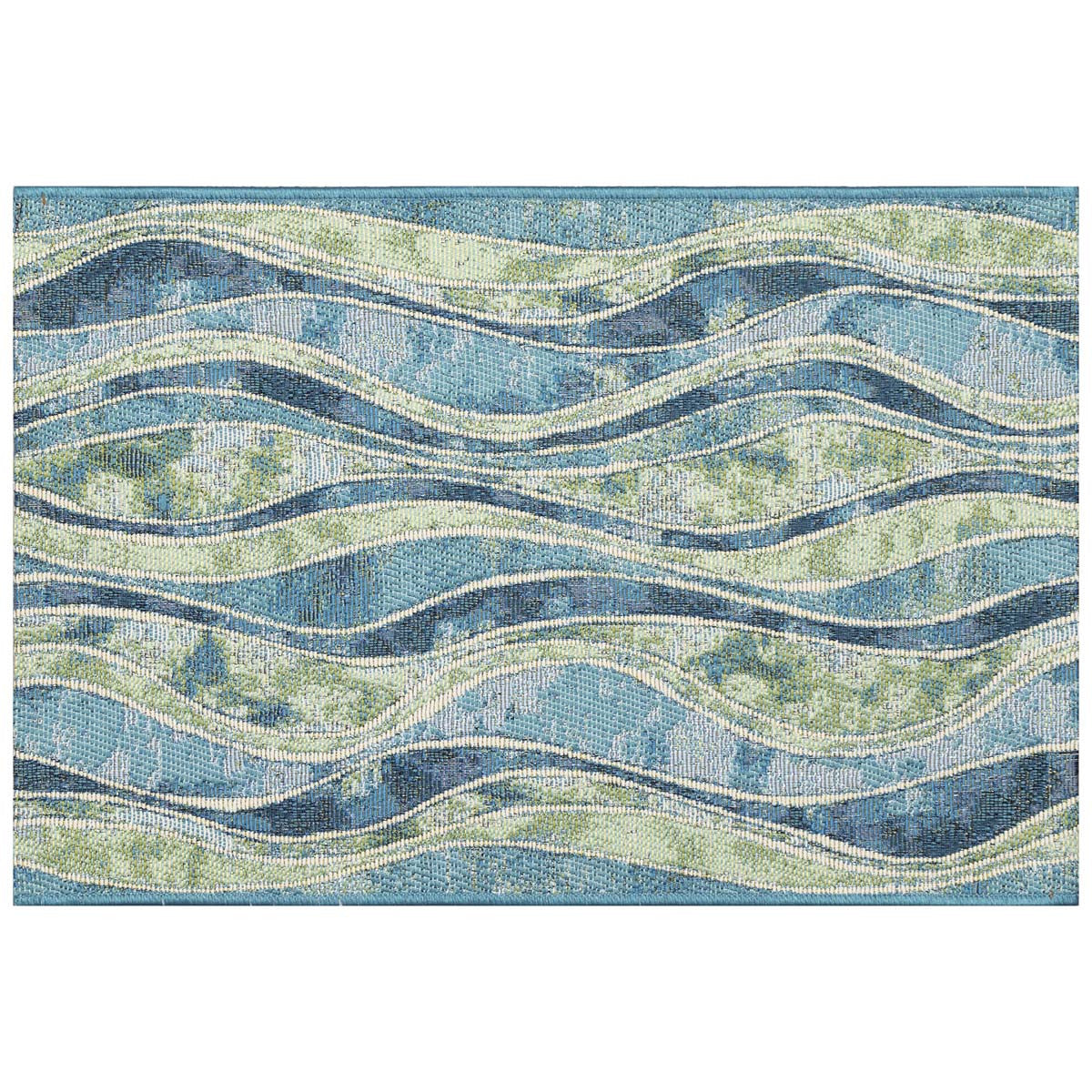 Blue Lagoon Serenity Mat - 2 x 4