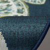 Blue Turtle Shaped Indoor/Outdoor Mat