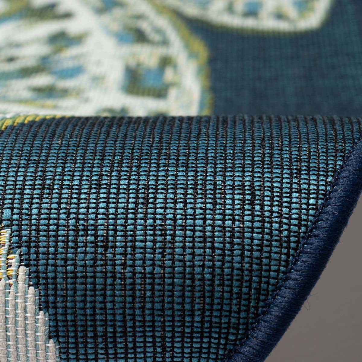 Blue Turtle Shaped Indoor/Outdoor Mat