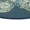 Blue Turtle Shaped Indoor/Outdoor Mat