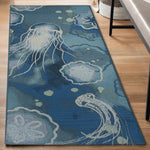 Jellyfish Swirl Rug - 2 x 5