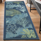 Coral Reef Indoor/Outdoor Rug - 2 x 4