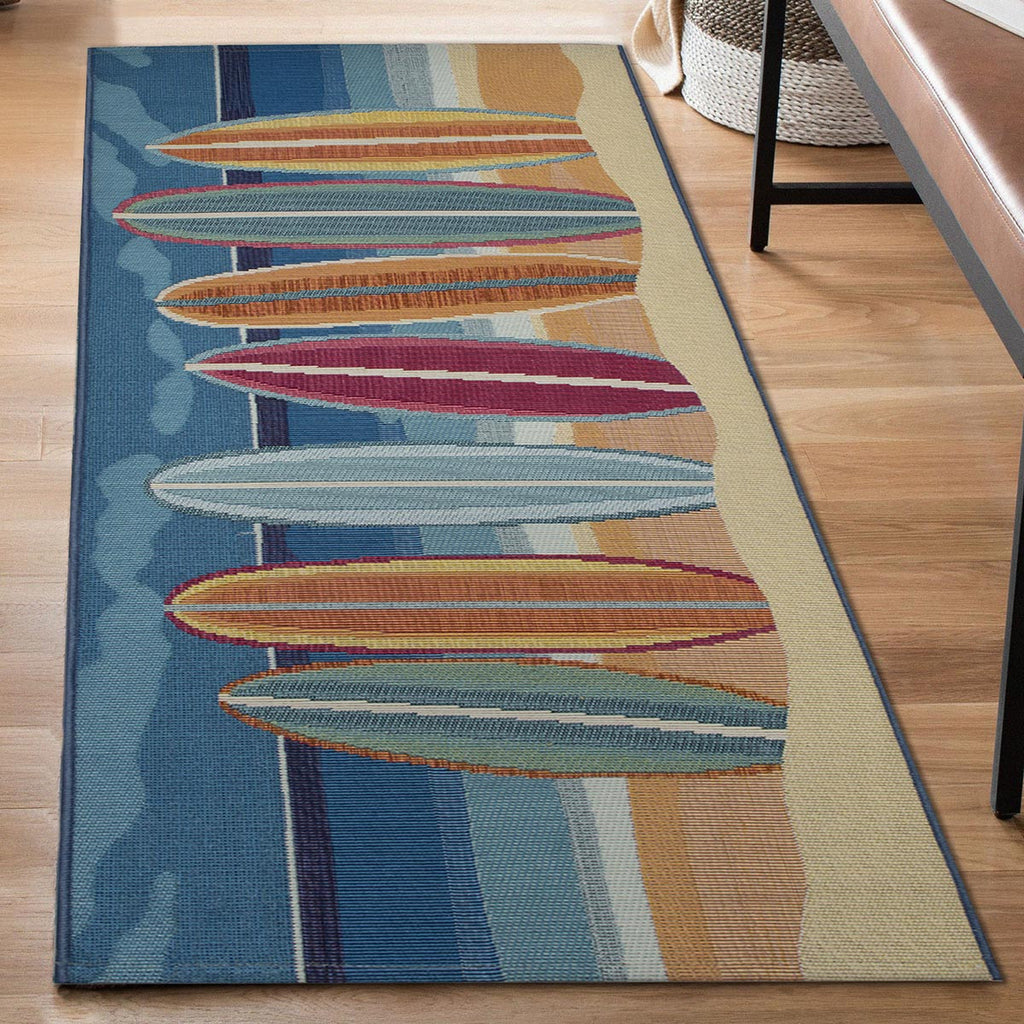 Hawaiian Surf Rug - 2 x 5